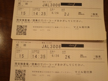 伊丹搭乗券