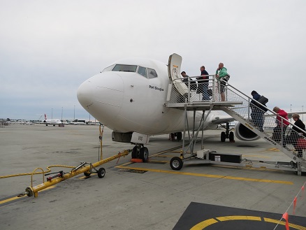 パース発飛行機