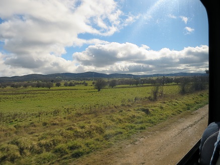 オーストラリア　車窓から