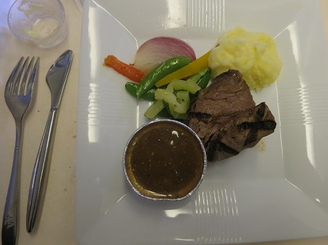 機内食　メインディッシュ