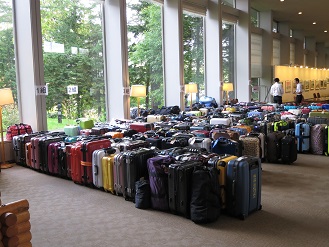 ホテルのロビー