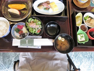 旅館の朝食