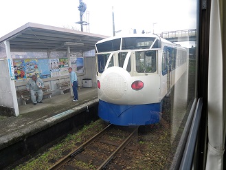 予土線にて撮影