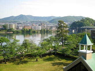 ホテルの部屋から